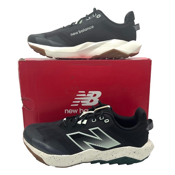 New Balance DynaSoft Nitrel v6 Shoes Mens 12 4E Extra Wide Black Green Sneakers